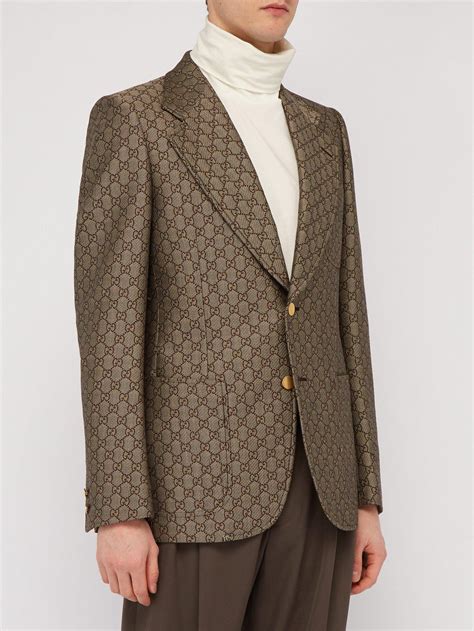 mens long gucci coat|Gucci jacket men's cheap.